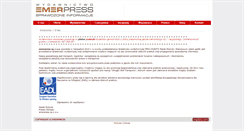 Desktop Screenshot of emerpress.eu